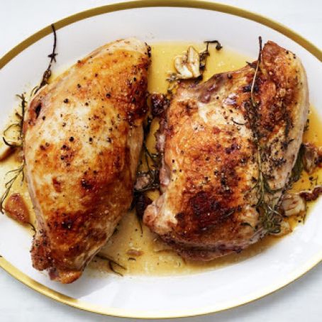 Butter-Roasted Turkey Breasts