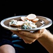 Spinach Artichoke Dip with Bacon