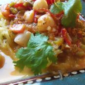 Scallops in Vodka Sofrito