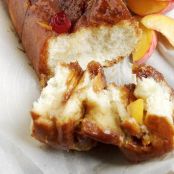 Fresh Peach Sticky Buns