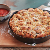 Easy Pull-Apart Pepperoni Garlic Knots
