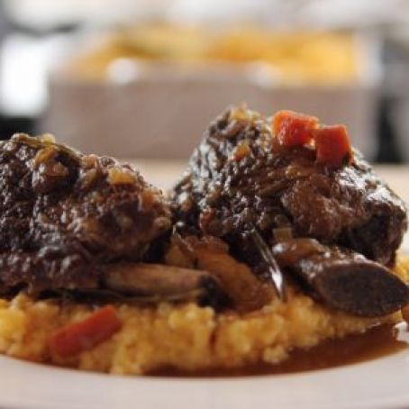 Cheese Grits for Short Ribs