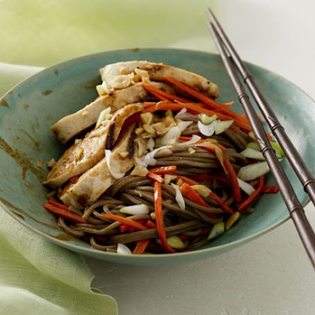 Hoisin Chicken With Soba Noodles