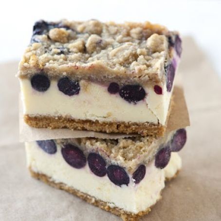 Lemon-Blueberry Cheesecake Bars
