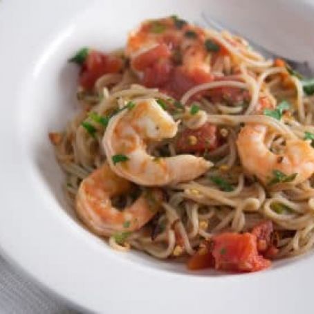 Capellini & Shrimp Fra Diavolo, GF & Low FODMAP 