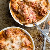 Creamy Ricotta and Tomato Sausage Lasagna