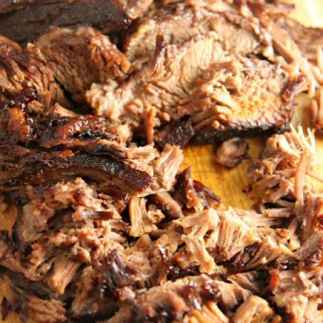 Slow Cooked Barbecue Brisket