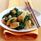 Chicken with Broccoli and Garlic Sauce