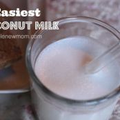 Easiest Coconut Milk Recipe