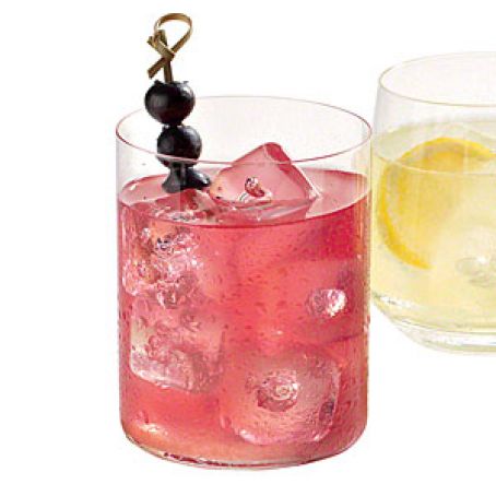 Blueberry and Basil Lemonade