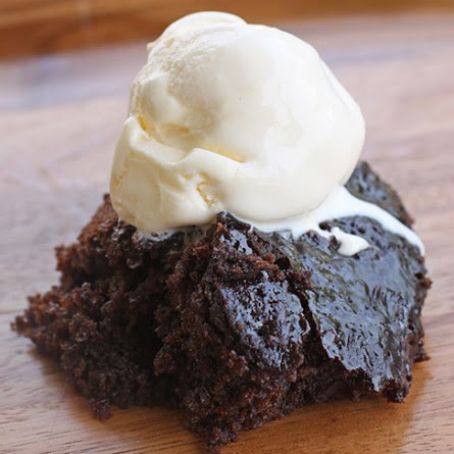 Upside-Down Chocolate Cake