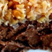 German Chocolate Cheesecake