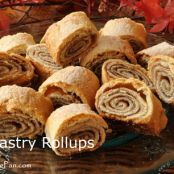 Pie Pastry Rollups from Pastry Scraps