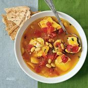 Saffron Fish Stew with White Beans
