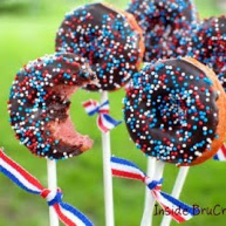 Chocolate Covered Strawberry Donuts