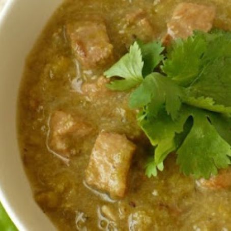 Crock Pot Green Chili Stew