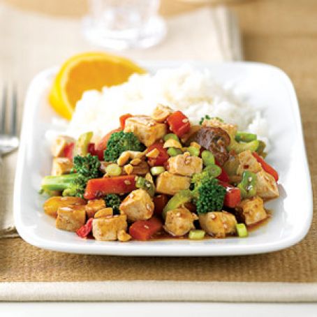 Sesame-Tofu Stir-Fry