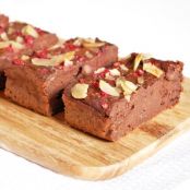 bar - Raspberry ripple chocolate torte slices