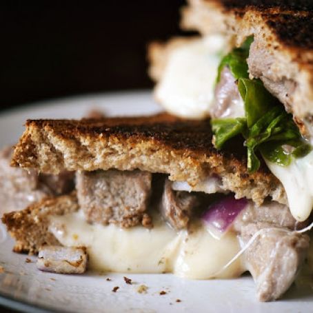 Lamb or Porchetta Grilled Cheese