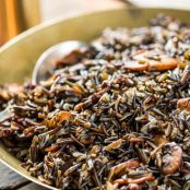 Wild Rice with Mushrooms