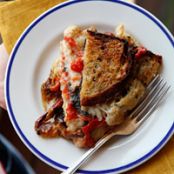 Tomato, Chard and Gruyère Casserole