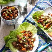 Thai Beef Lettuce Cups