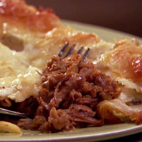 CHEESY PORK ENCHILADAS  {neelys}