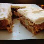 Cake: Apple Spice Cake with Cream Cheese Icing