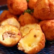 Stuffed Mashed Potato Poppers!