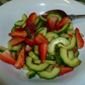 Strawberry Cucumber Salad