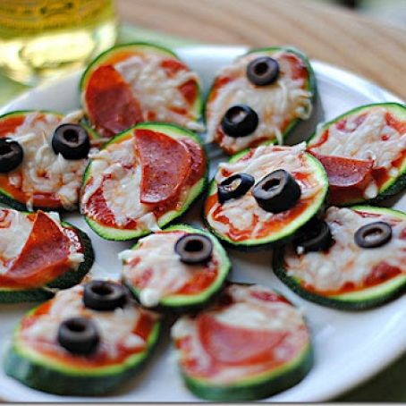 Mini Zucchini Pizzas