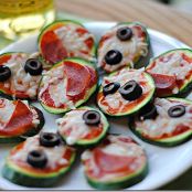 Mini Zucchini Pizzas