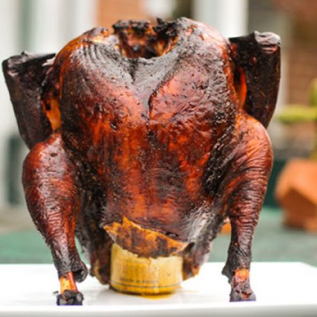 Smoked Beer-Can Turkey