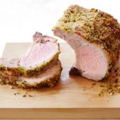 Mustard-and-Herb-Crusted Pork Roast