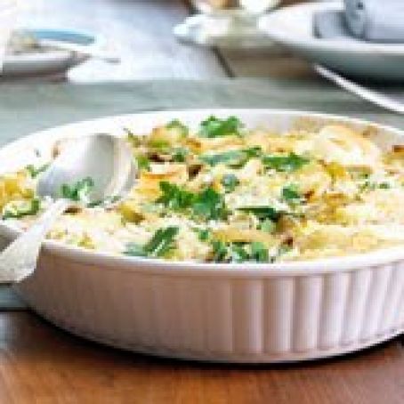 Potato Goat Cheese Gratin