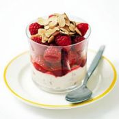 Lemon-Raspberry Fruit Salad