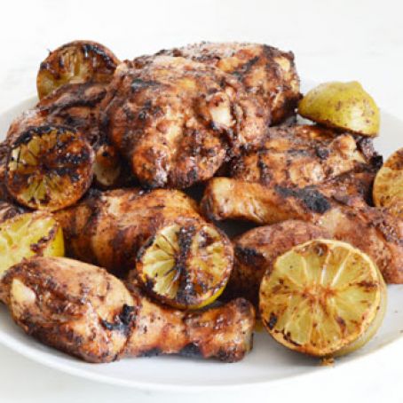 Spicy Chicken with Grilled Lime