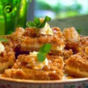 Caramel Apple Cheesecake Bars with Streusel Topping Description Recipe