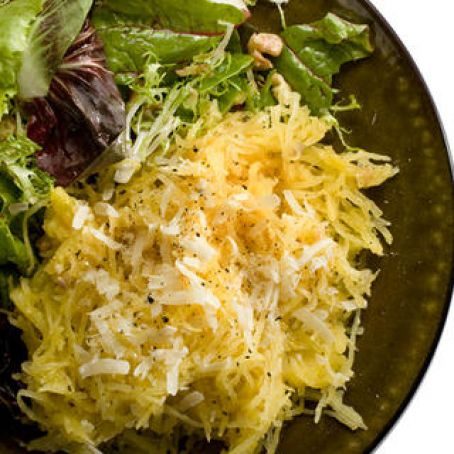 Roasted Spaghetti Squash with Parmigiano-Reggiano Recipe