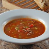Hamburger Pasta Soup
