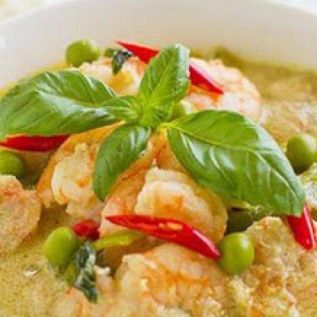 Thai Green Prawns Curry