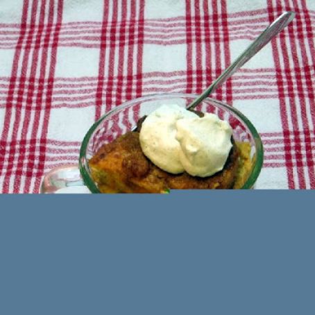 Pumpkin Cheesecake Bread Pudding