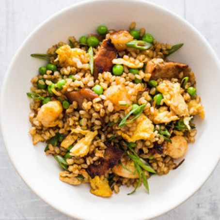 Fried Rice with Chinese Barbecued Pork
