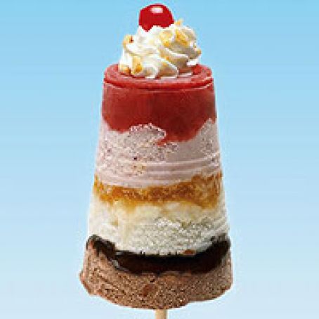 Banana Split on a Stick