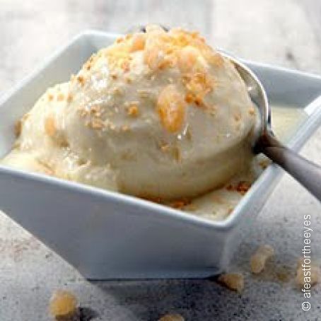 Pineapple-Coconut Gelato