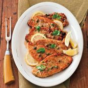 Turkey Cutlets with Lemon-Caper Sauce