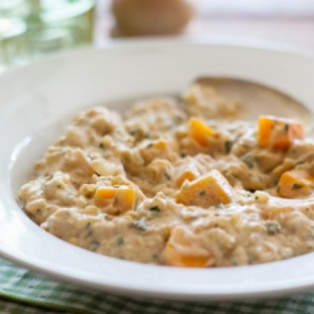 Creamy Cashew Risotto with Butternut Squash