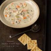 Cream of Chicken and Wild Rice Soup