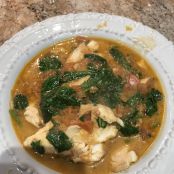 Thai fish curry