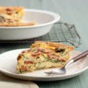 Spinach and Bacon Quiche